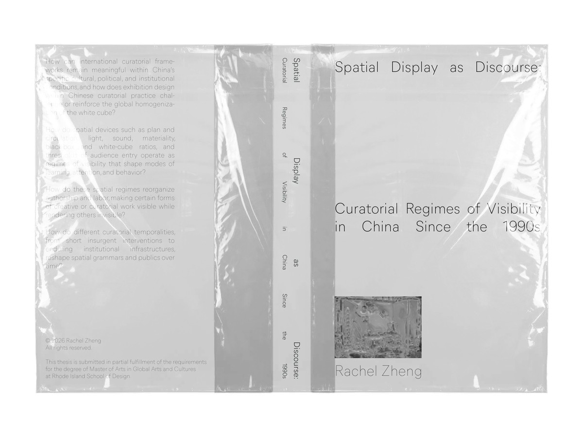 Thesis Cover: Spatial Display as Discourse